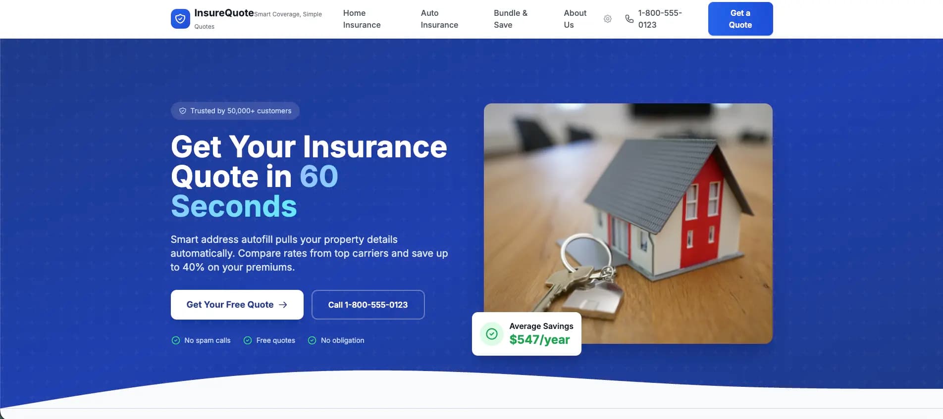 Insurance Quotes Autofill preview